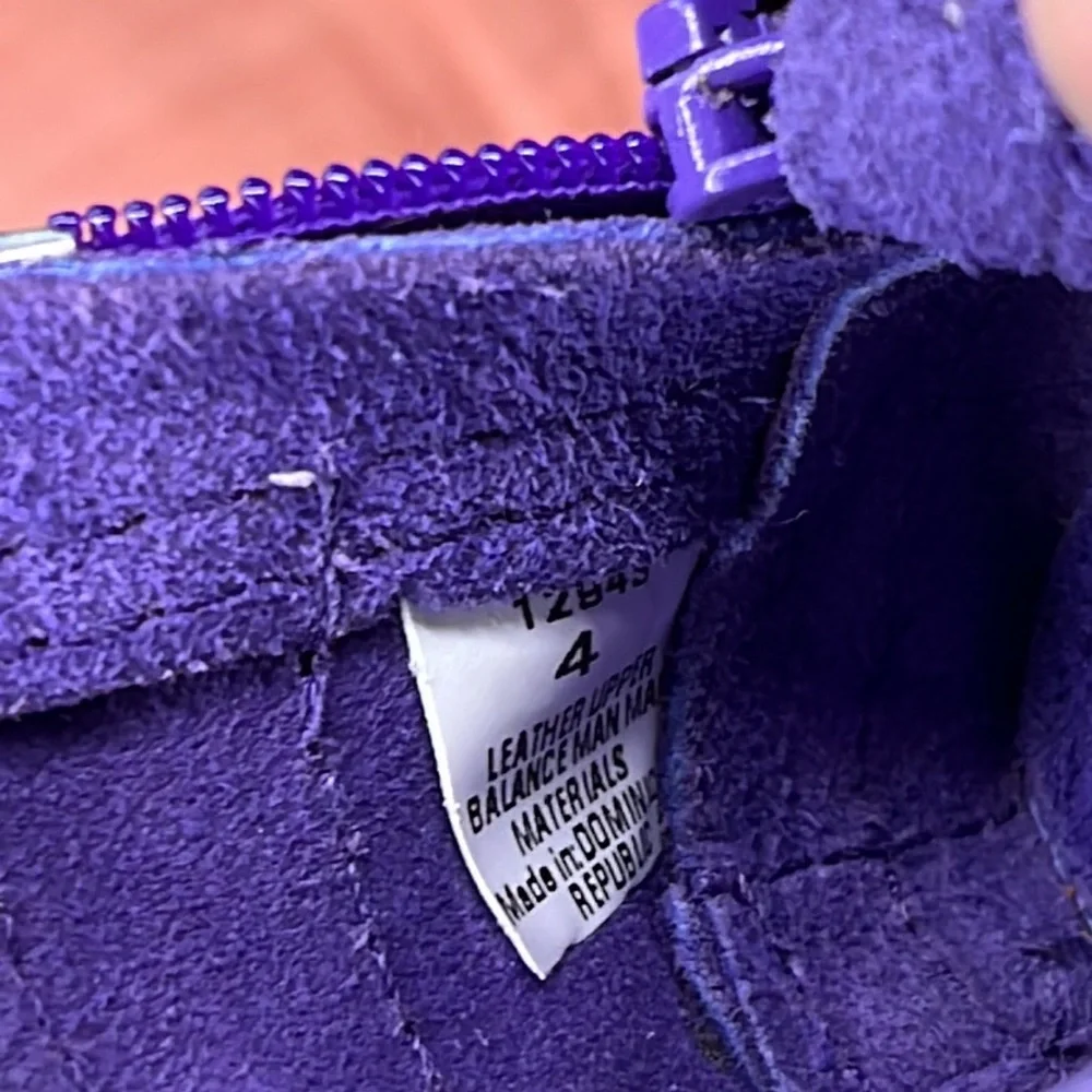 Minnetonka suede waterproof purple bootie mid high toddler 4